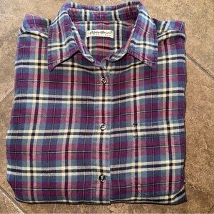 GUC - Eddie Bauer Flannel Button Down Shirt